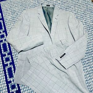 Mens suits, slacks, sports coats.